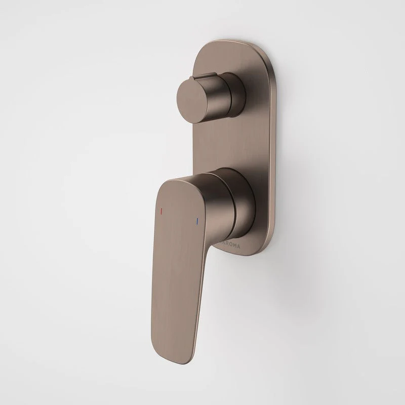 Caroma Contura II Bath/Shower Mixer with Diverter - Brushed Bronze