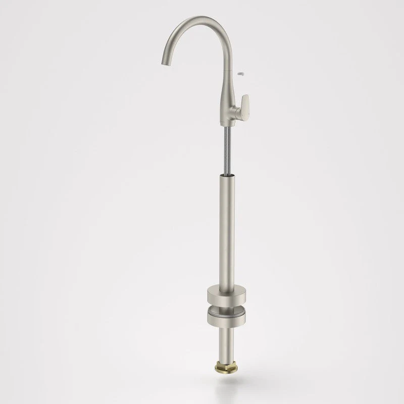 Caroma Contura II Freestanding Bath Filler (Trim-Kit) - Brushed Nickel