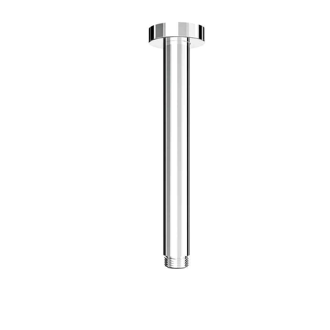 Linsol Corsica 200mm Round Ceiling Arm  - Chrome