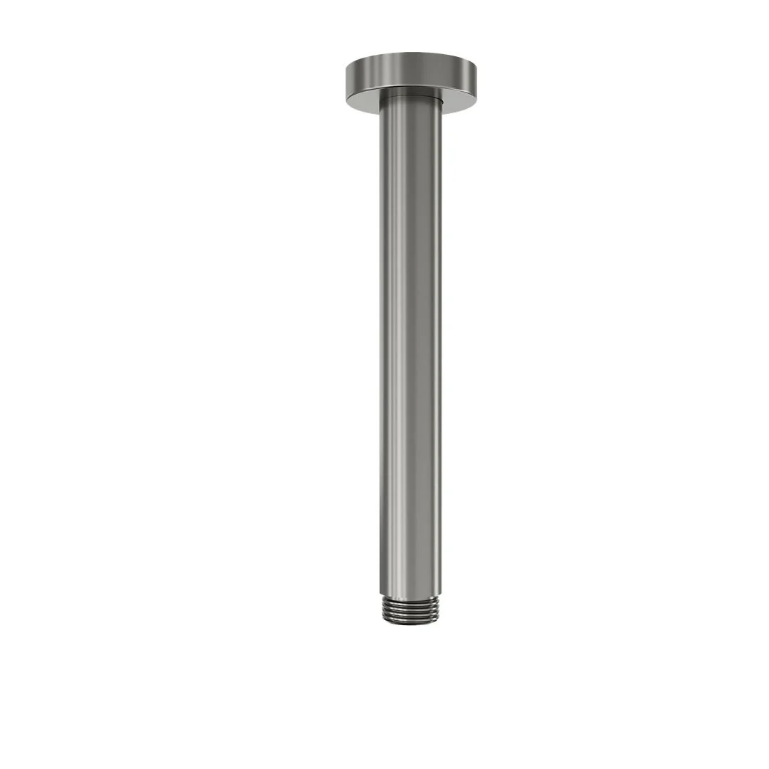 Linsol Corsica 200mm Round Ceiling Arm - Gunmetal