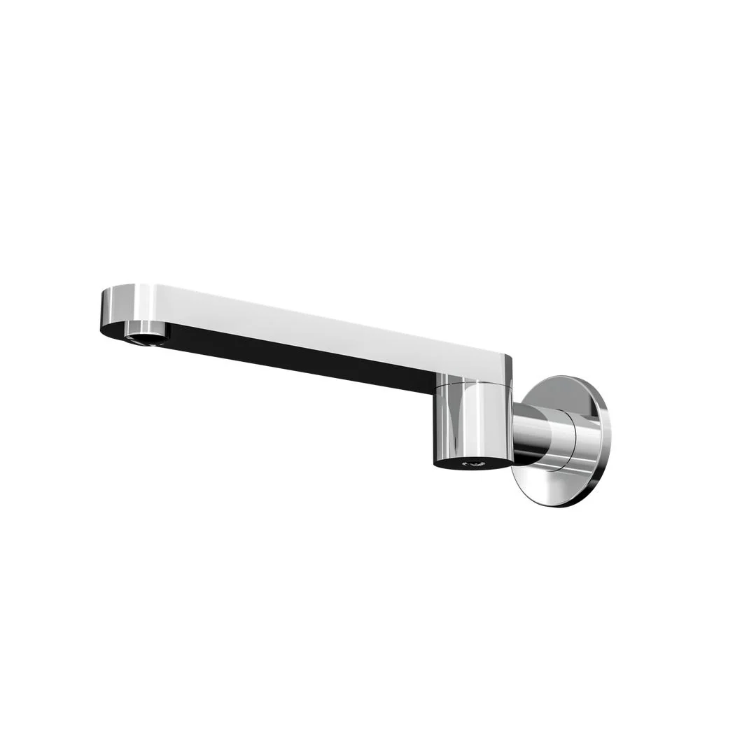 Linsol Corsica S2 Swivel Wall Bath Spout - Chrome