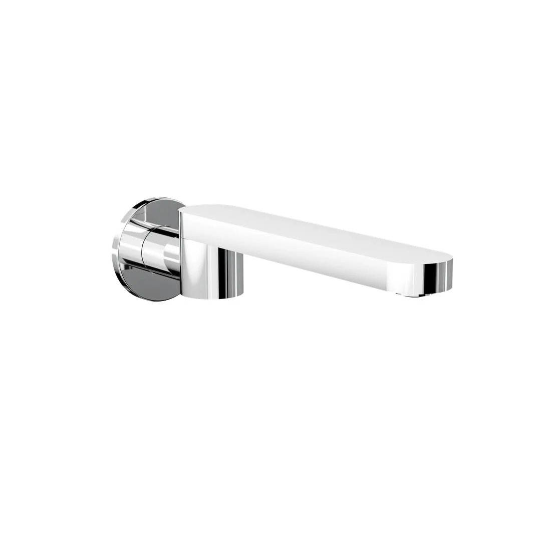 Linsol Corsica S2 Swivel Wall Bath Spout - Chrome - Image 2