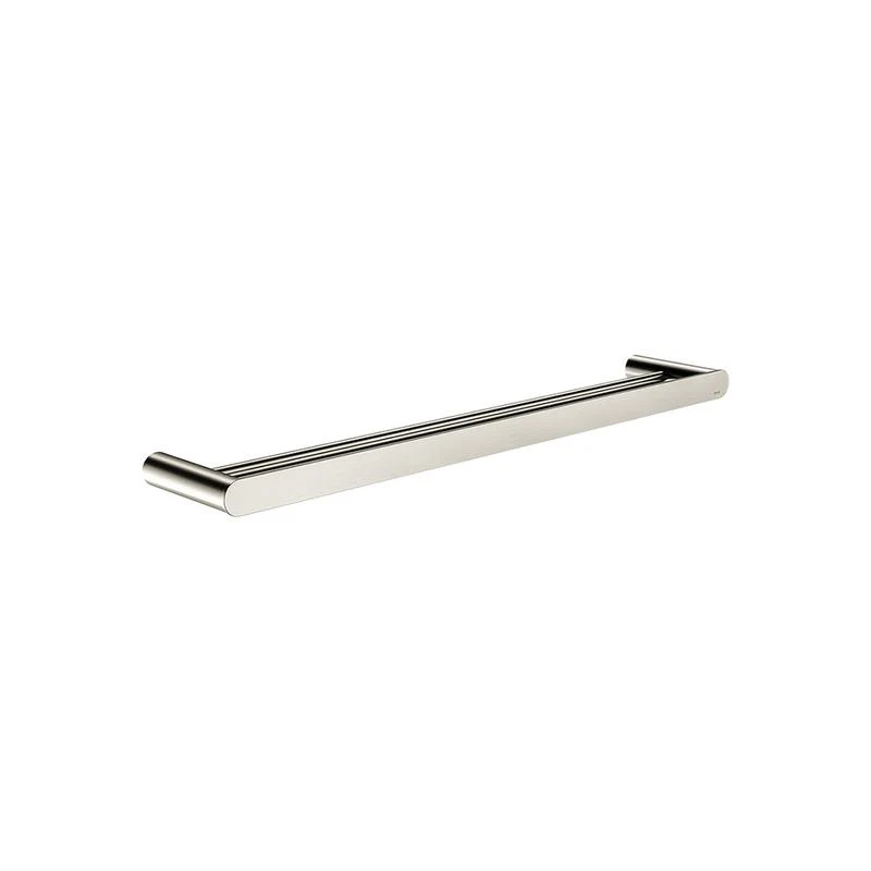 Meir Curvaé Double Towel Rail 600mm - PVD Brushed Nickel