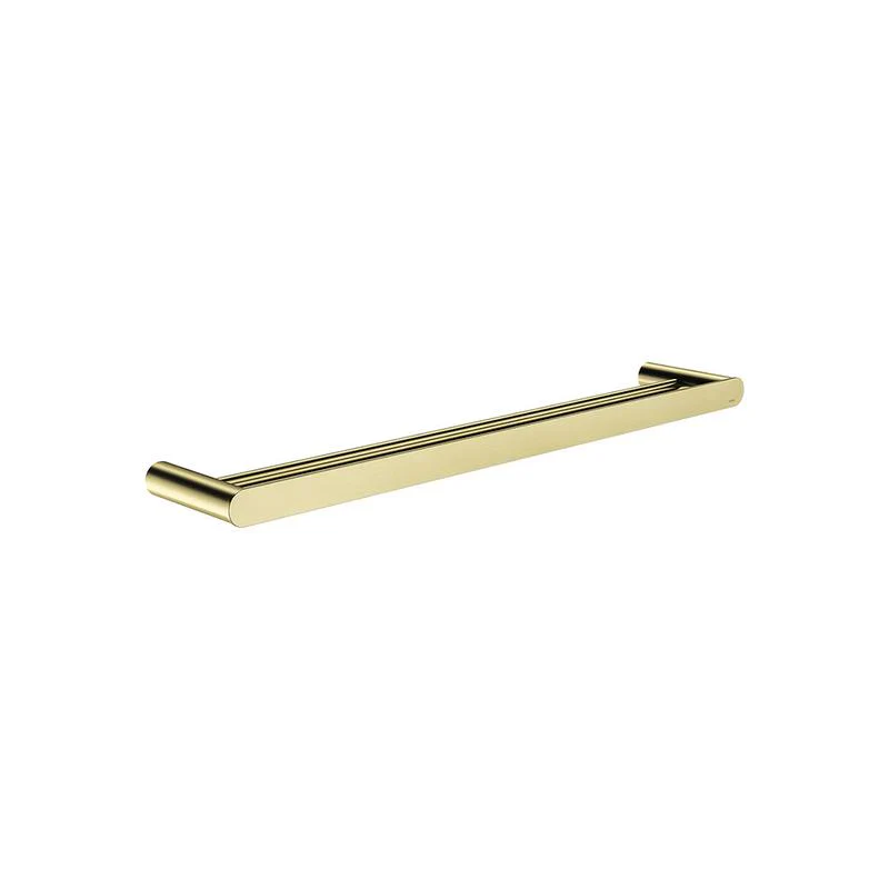 Meir Curvaé Double Towel Rail 600mm - PVD Tiger Bronze