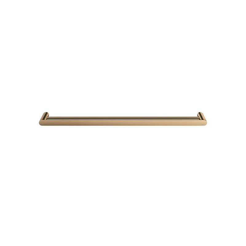 Meir Curvaé Double Towel Rail 800mm - Lustre Bronze - Image 2