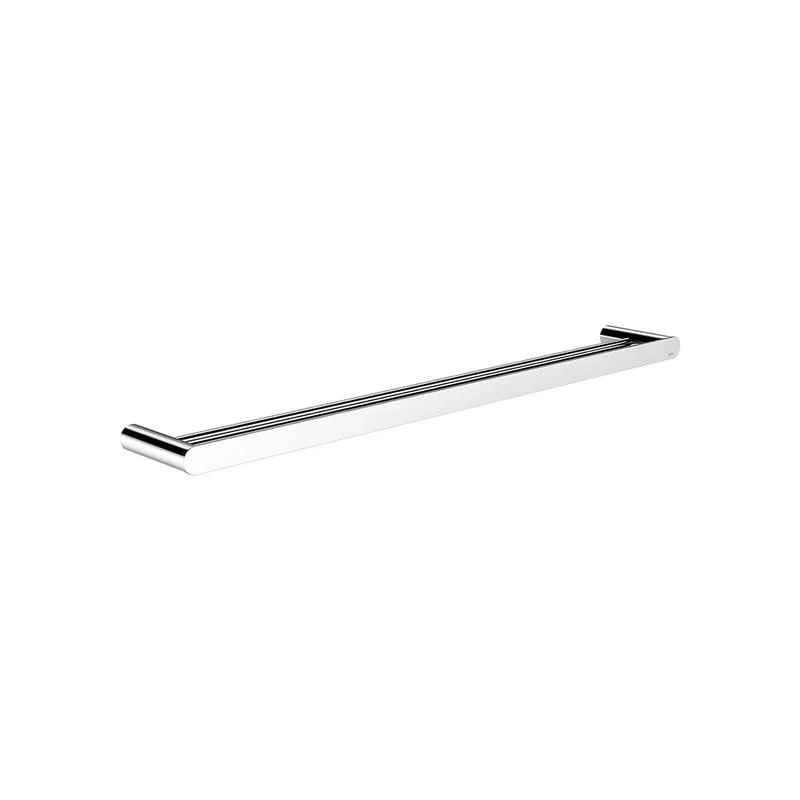Meir Curvaé Double Towel Rail 800mm - Polished Chrome