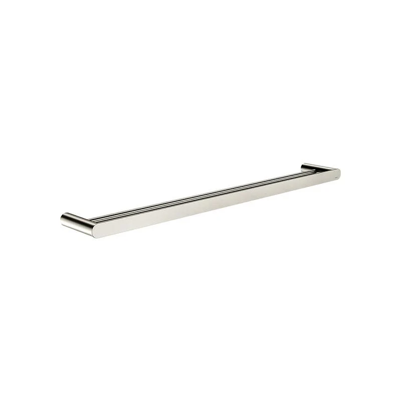 Meir Curvaé Double Towel Rail 800mm - PVD Brushed Nickel