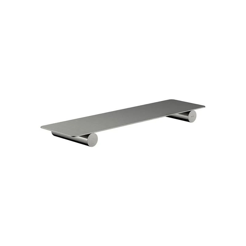 Meir Curvaé Shower Shelf 400mm - PVD Shadow Gun Metal