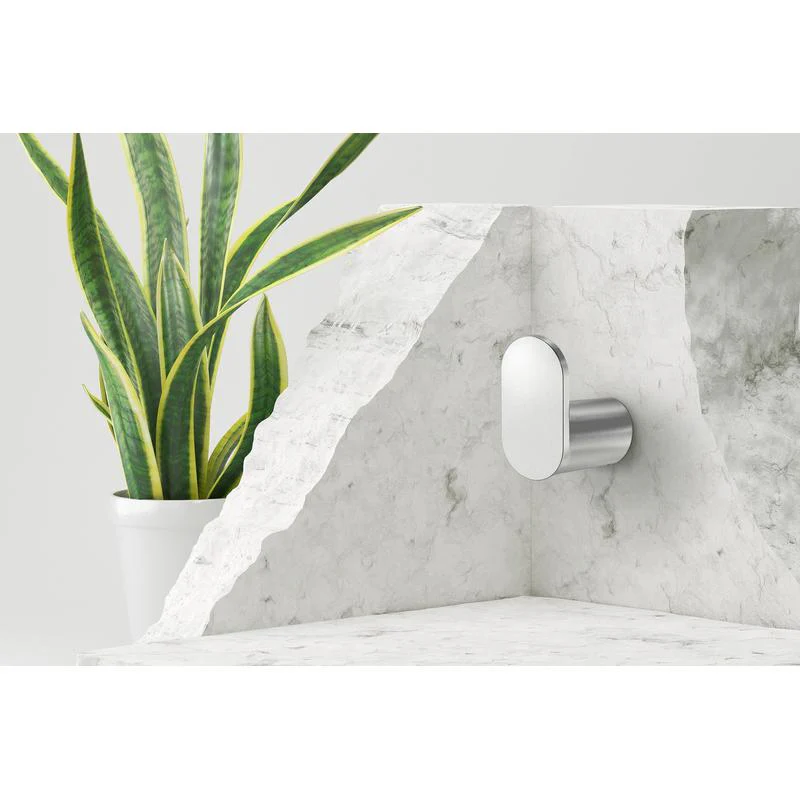 Meir Curvaé Single Robe Hook - Polished Chrome - Image 4