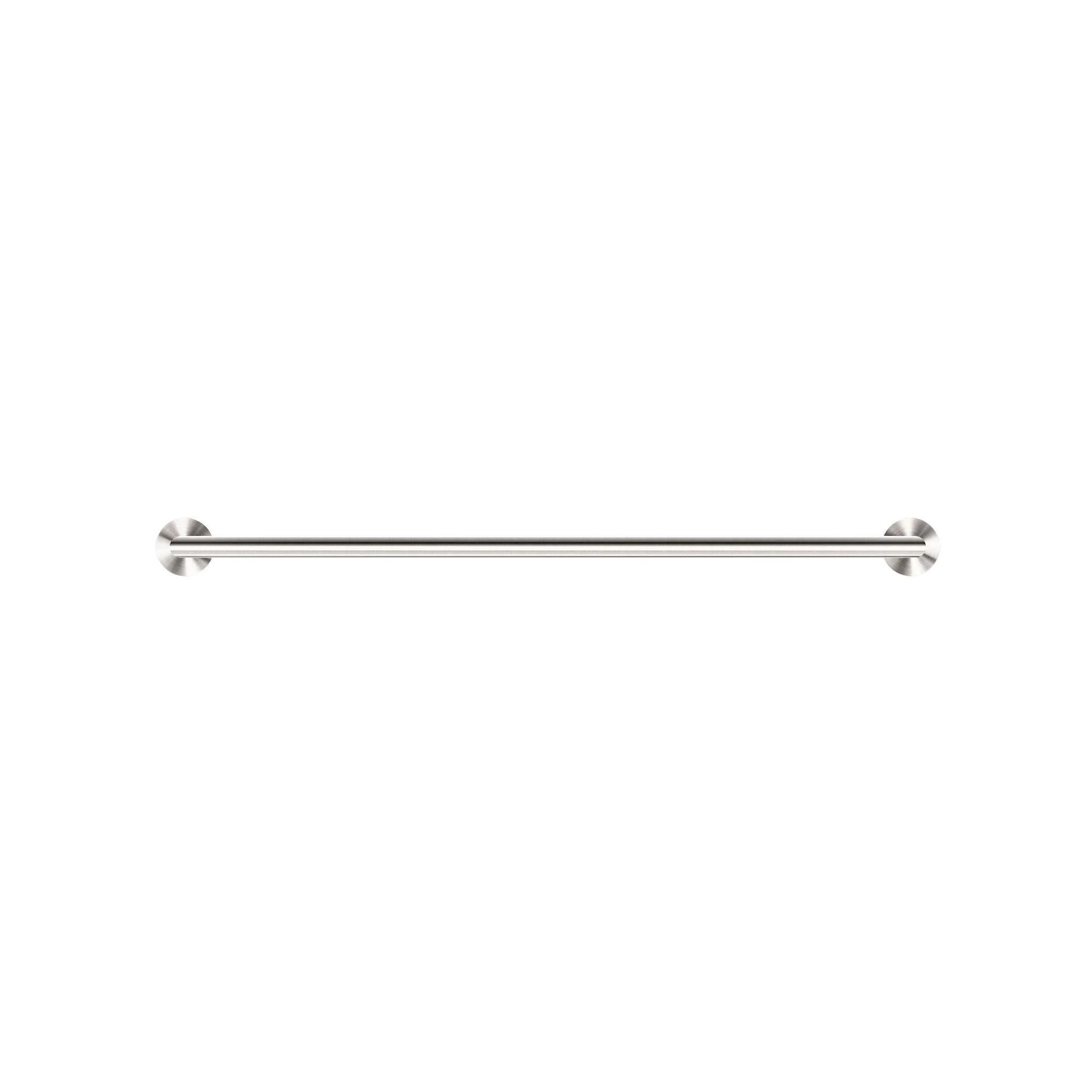 Nero Dolce Double Towel Rail 700mm - Brushed Nickel - Image 2
