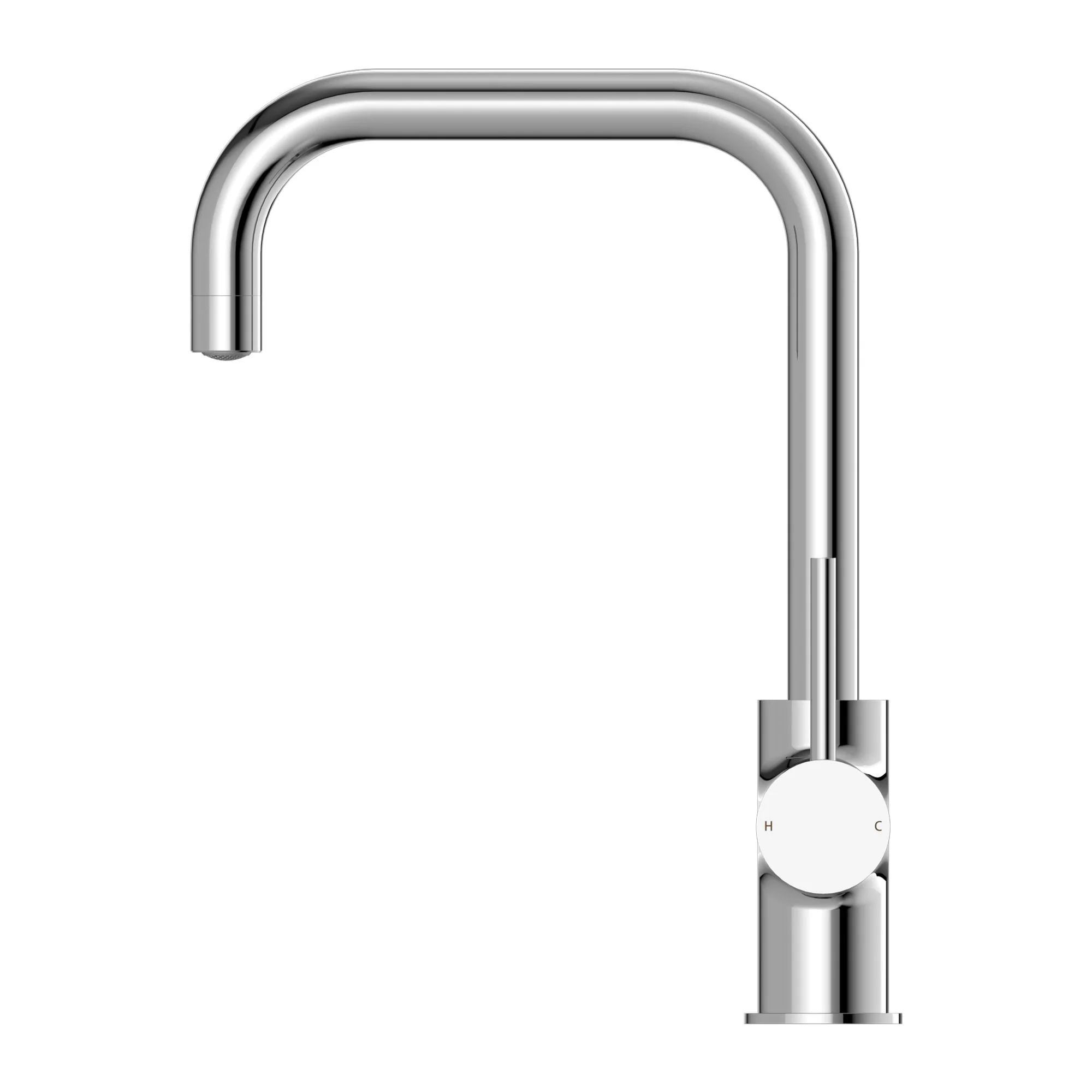 Nero Dolce Kitchen Mixer Square Shape - Chrome - Image 3