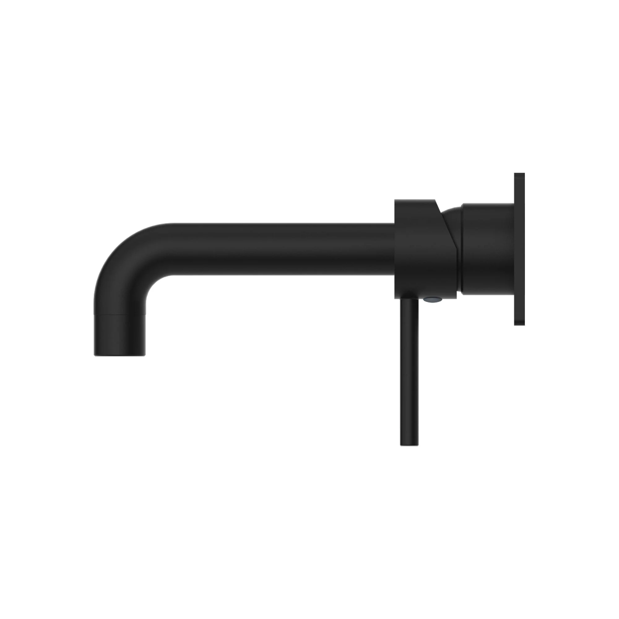 Nero Dolce Wall Basin/Bath Mixer - Black Matte - Image 4