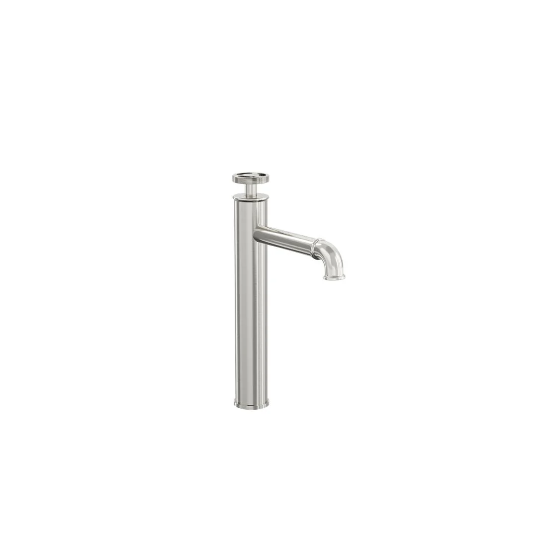 Linsol Dynamik Tall Basin Mixer - Brushed Nickel - Image 2