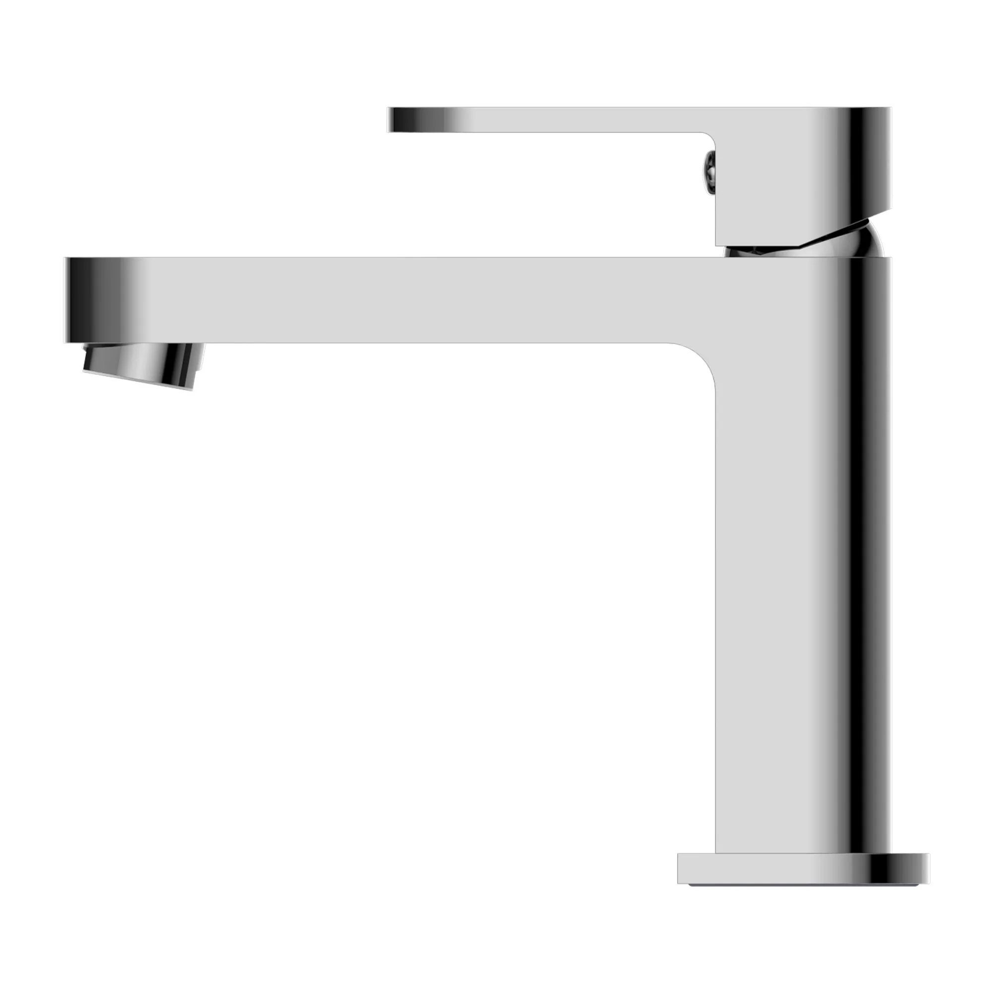 Nero Ecco Basin Mixer - Chrome - Image 2