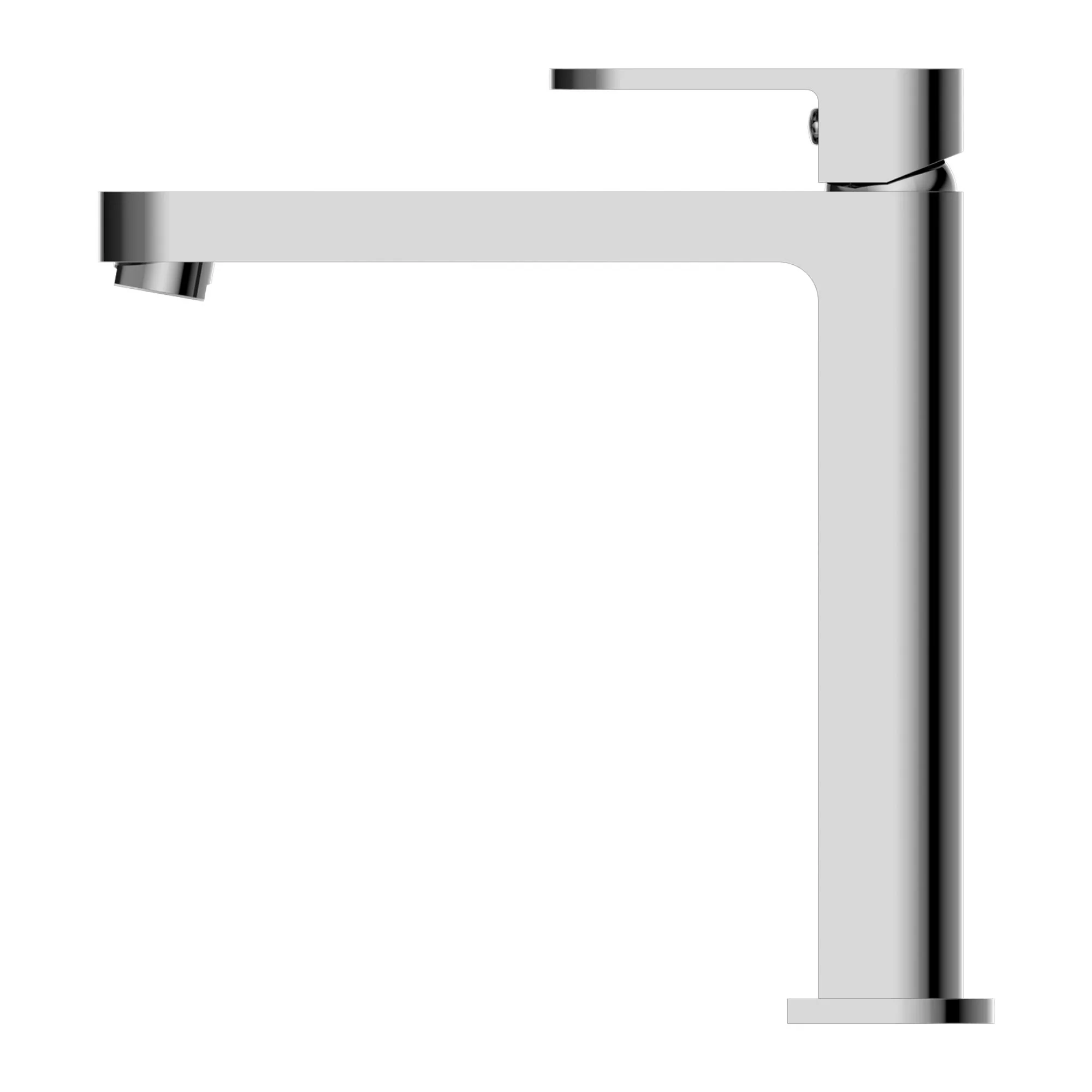 Nero Ecco Tall Basin Mixer - Chrome - Image 2