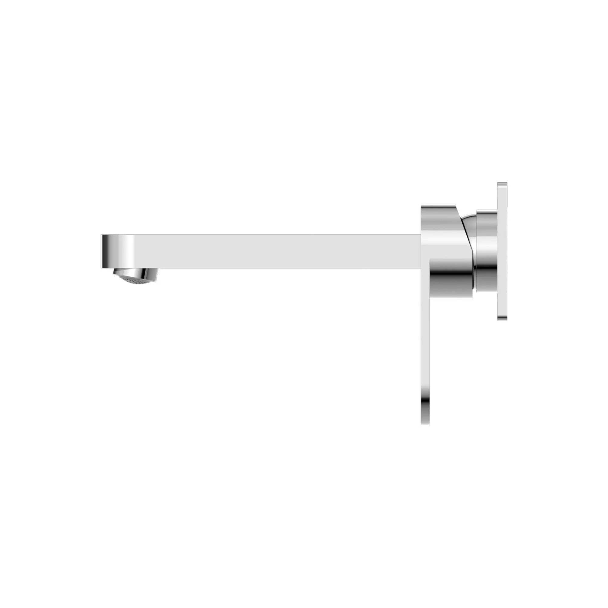 Nero Ecco Wall Basin/Bath Mixer - Chrome - Image 3