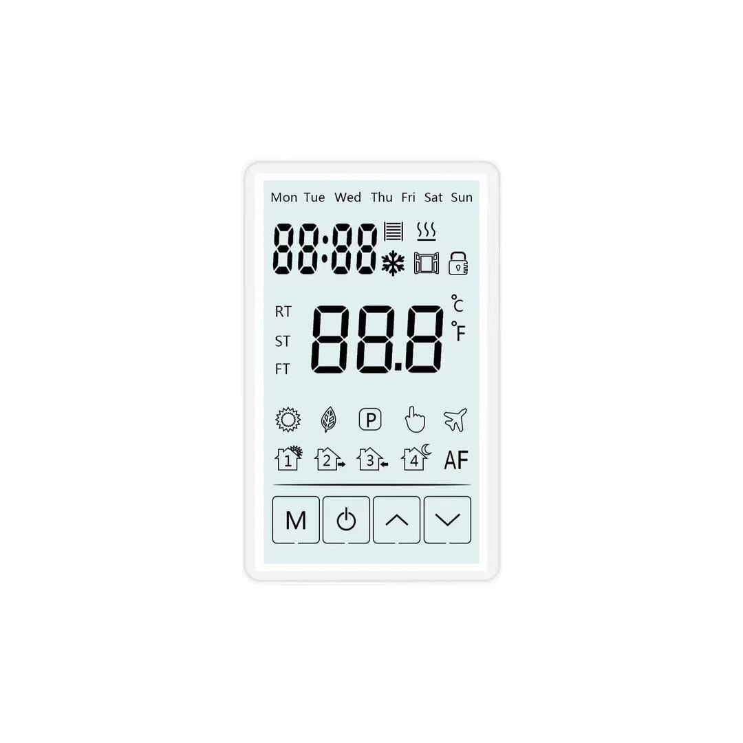 Linsol Eco 5.1in Dual Thermostat - White
