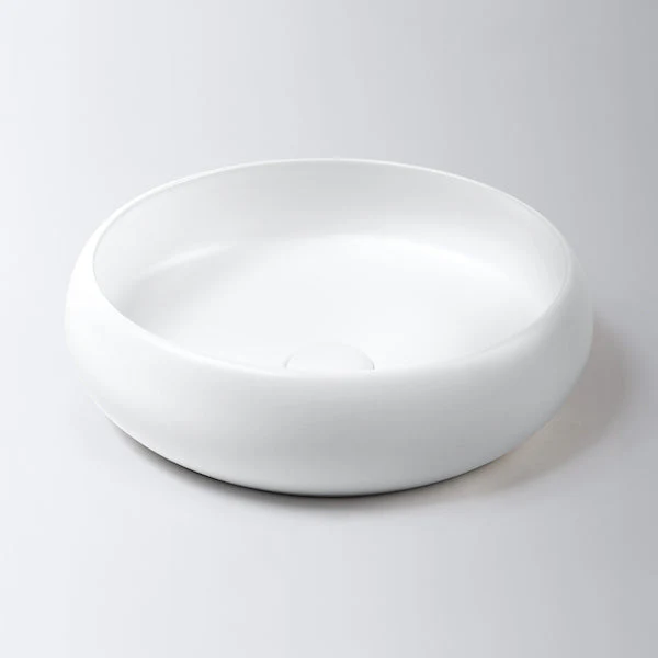 Eight Quarters Luna Large Circle - White Matte