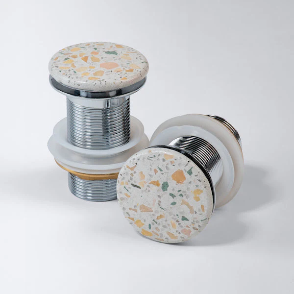 Eight Quarters Terrazzo Mini Pod Lucca Basin & Waste - Image 3