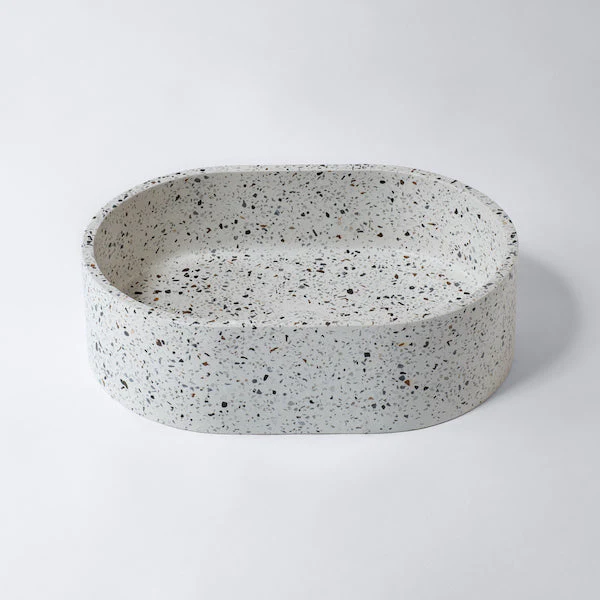 Eight Quarters Terrazzo Mini Pod Como Basin & Waste