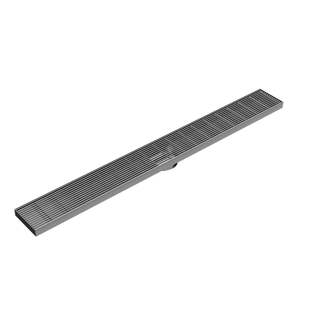 Linsol Ezyflow 1000mm Heelguard Linear Waste DN89 - Gunmetal