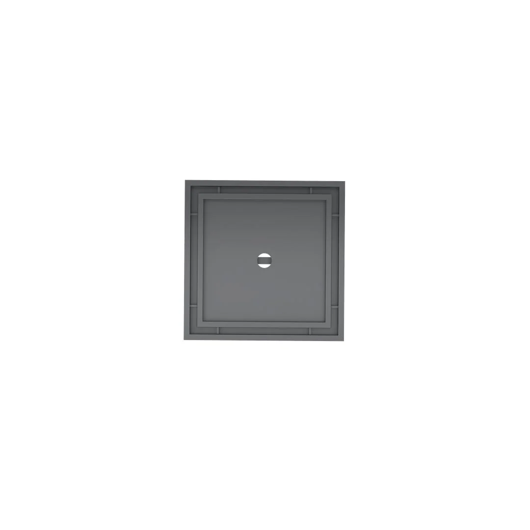 Linsol Ezyflow 110mm Tile Insert Square Waste DN89  - Gunmetal - Image 2