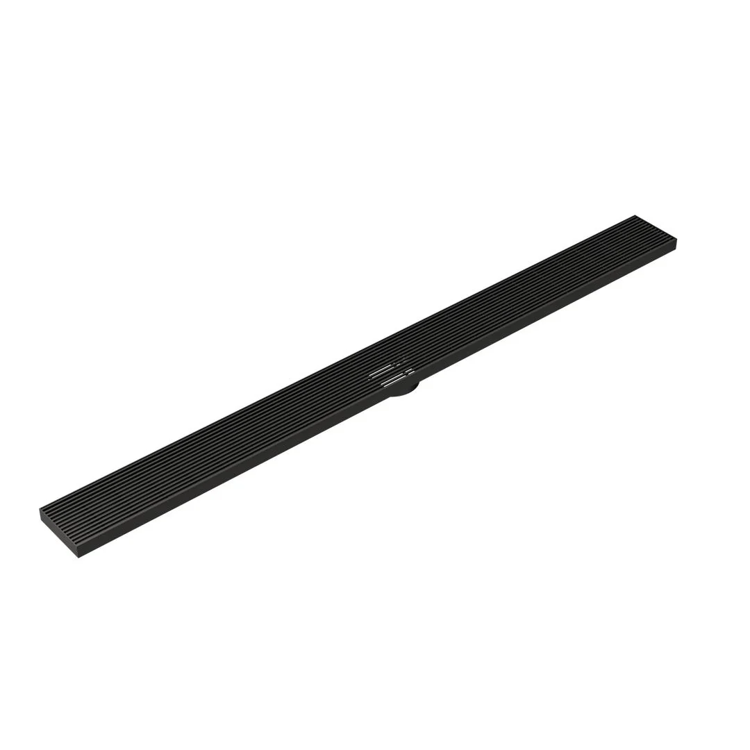 Linsol Ezyflow 1200mm Heelguard Linear Waste DN44 - Matte Black