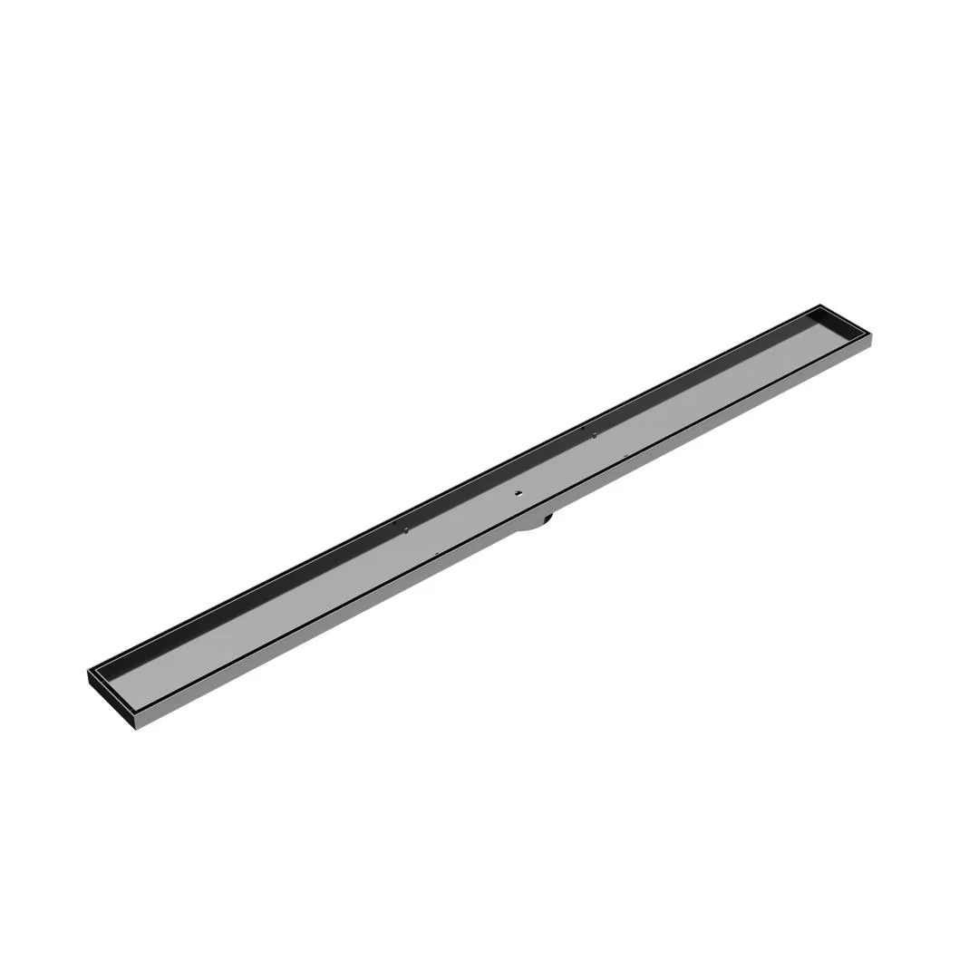 Linsol Ezyflow 1200mm Tile Insert Linear Waste DN89 - Gunmetal