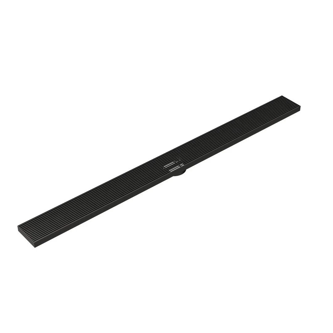 Linsol Ezyflow 1500mm Heelguard Linear Waste DN64 - Matte Black