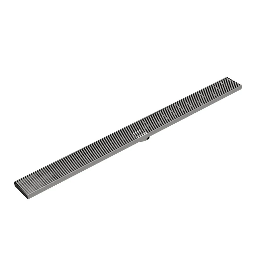 Linsol Ezyflow 1500mm Heelguard Linear Waste DN89 - Gunmetal