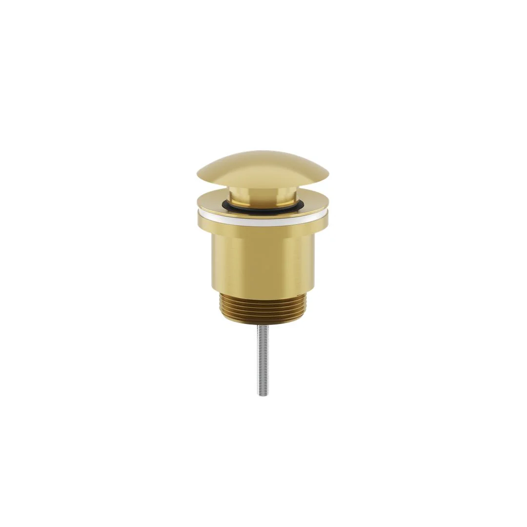 Linsol Ezyflow 32/40mm Universal Pop-Up Plug and Waste - Brushed Brass - Image 2