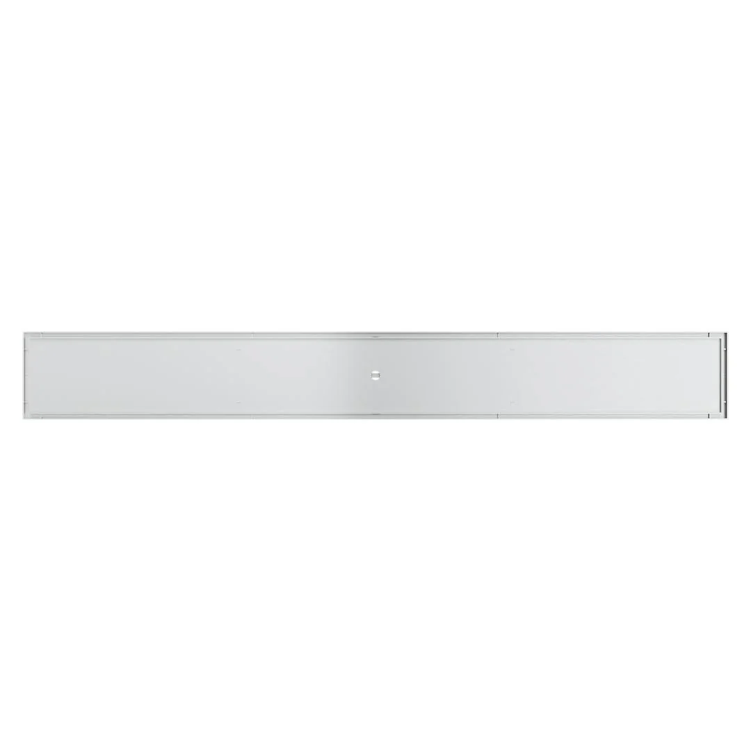 Linsol Ezyflow 800mm Tile Insert Linear Waste DN89 - Brushed Nickel - Image 2