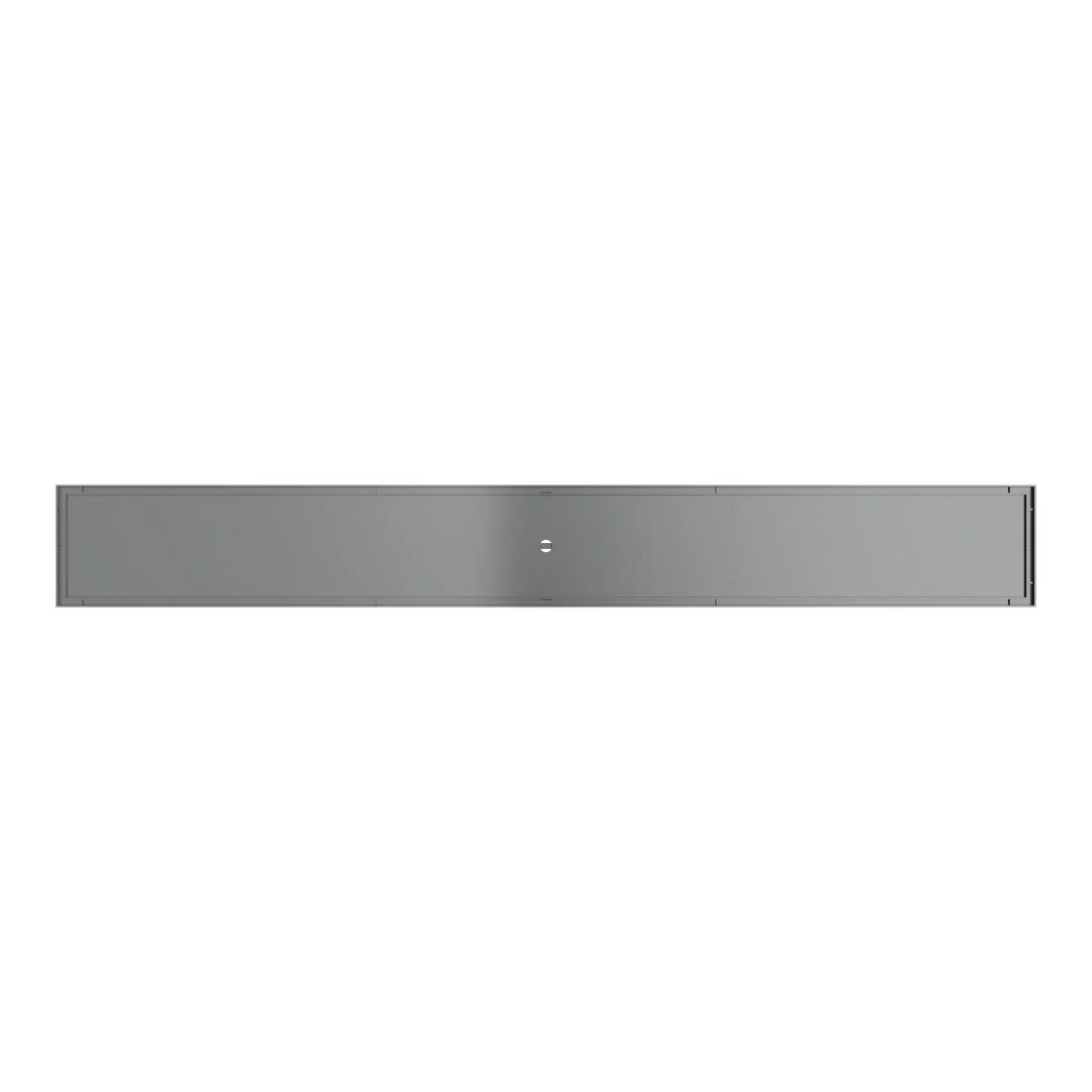 Linsol Ezyflow 800mm Tile Insert Linear Waste DN89 - Gunmetal - Image 2
