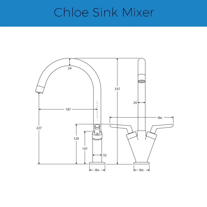 Fienza Chloe Sink Mixer - Image 3