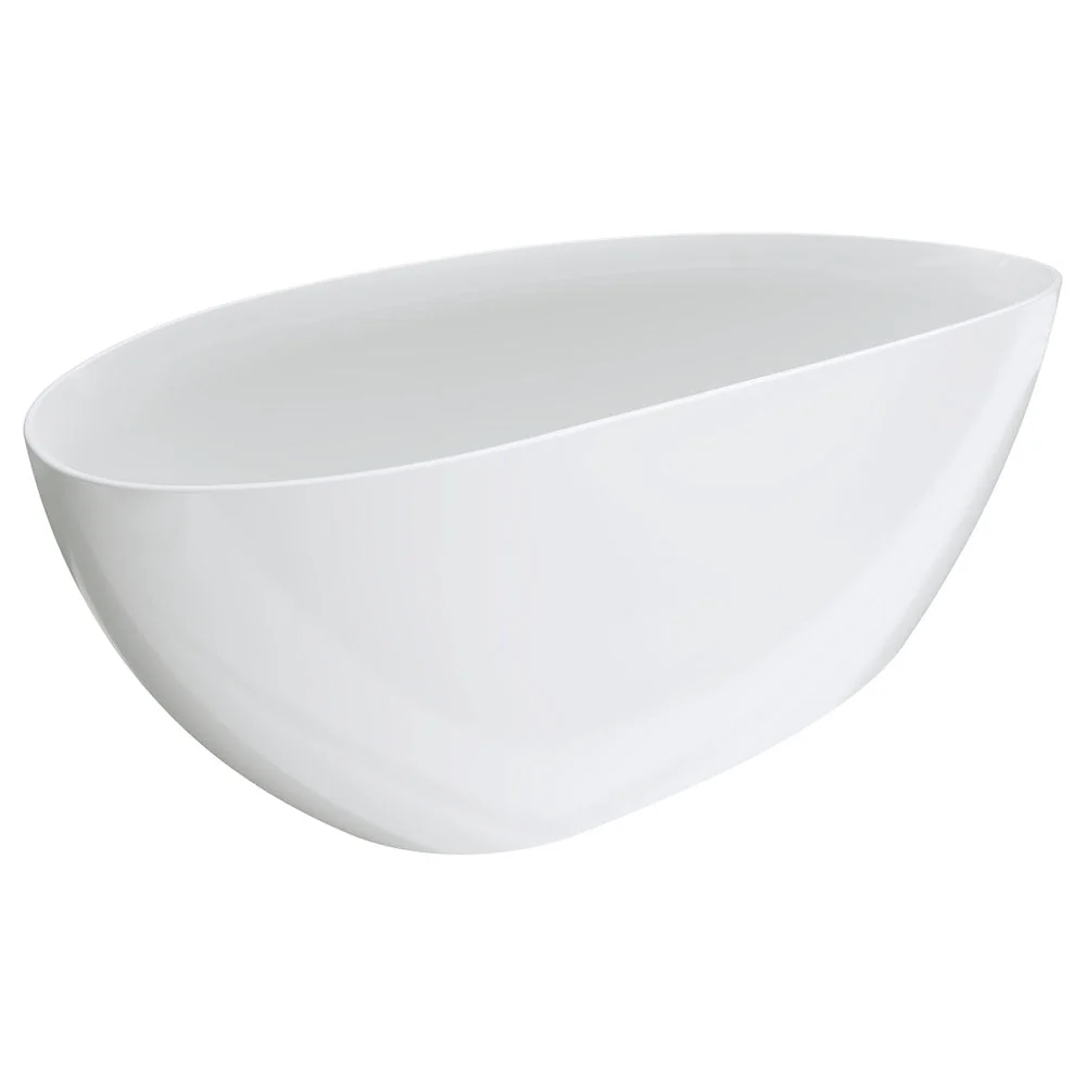 Fienza Dayo Freestanding Bath 1700mm - White - Image 3