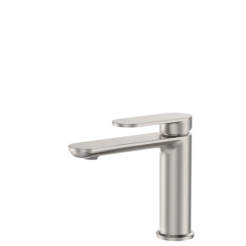 Fienza Empire Slim Cold Start Basin Mixer- Brushed Nickel