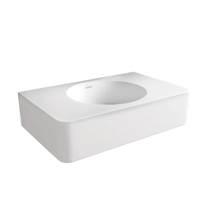 Fienza Encanto 470 Solid Surface Wall-Hung Basin - Image 2