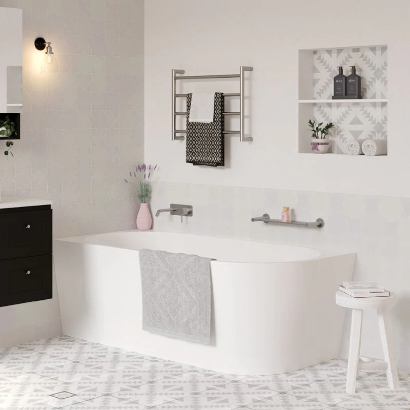 Fienza Isabella Corner Bath 1700mm