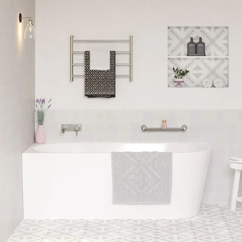Fienza Isabella Corner Bath 1700mm - Image 6