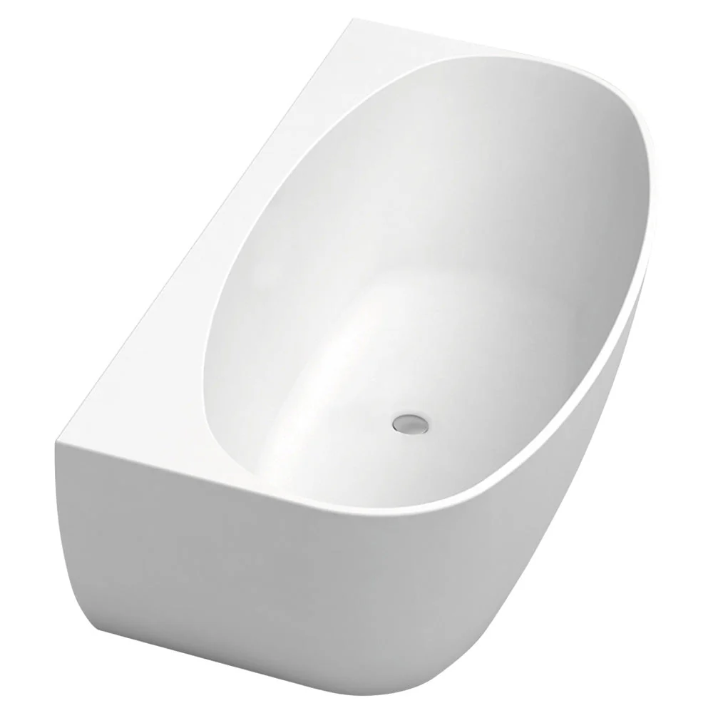 Fienza Keeto 1500mm Back-To-Wall Acrylic Bath - Image 3