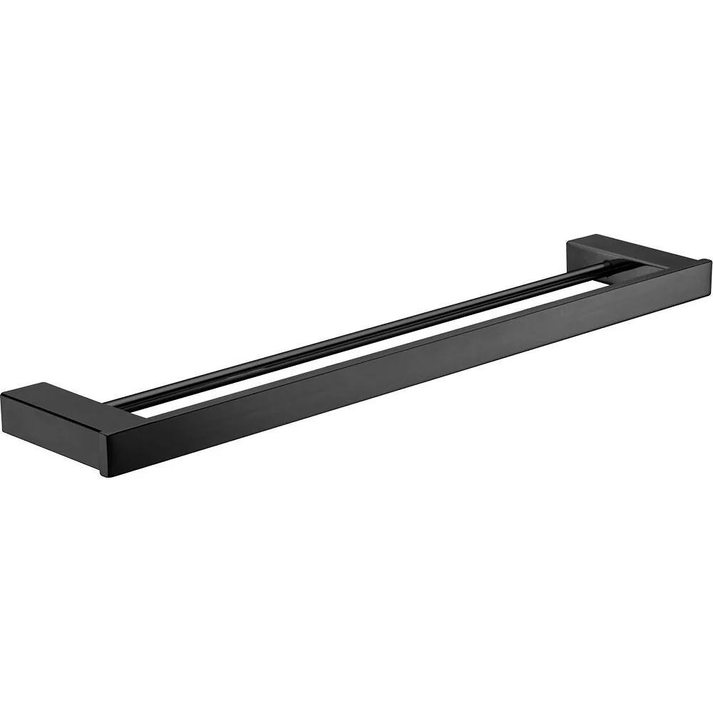 Fienza Koko Towel Rail Double 810mm - Black Matte