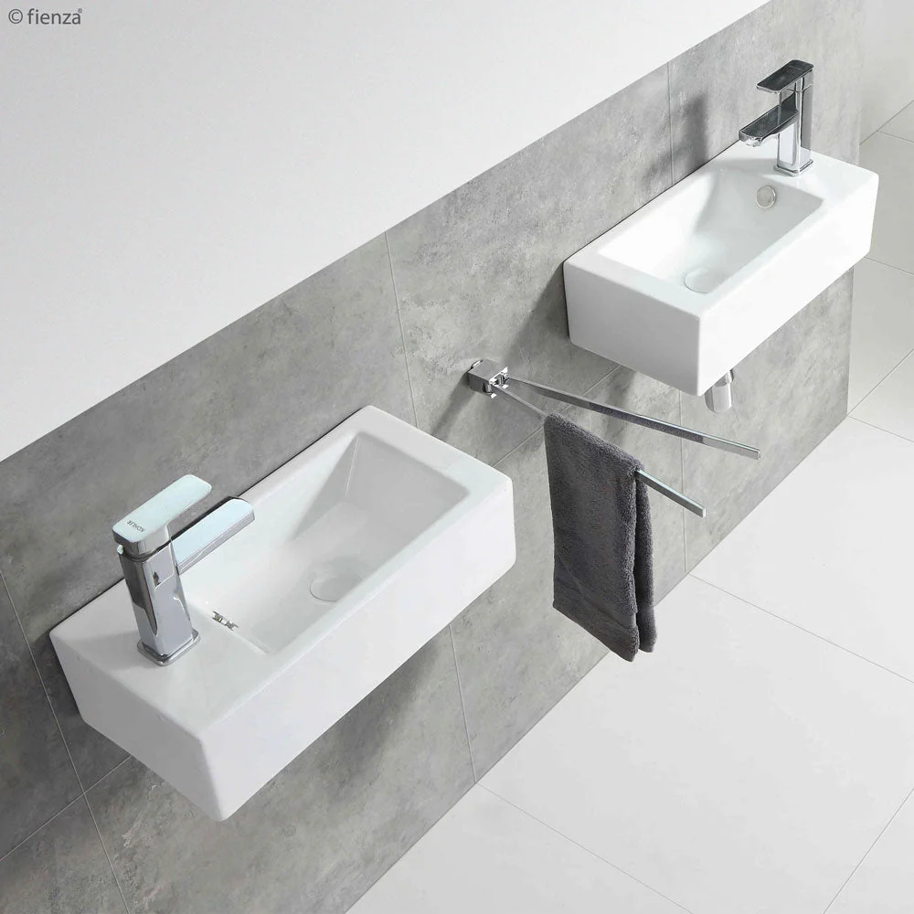Fienza Linea Left-Hand Wall-Hung Basin