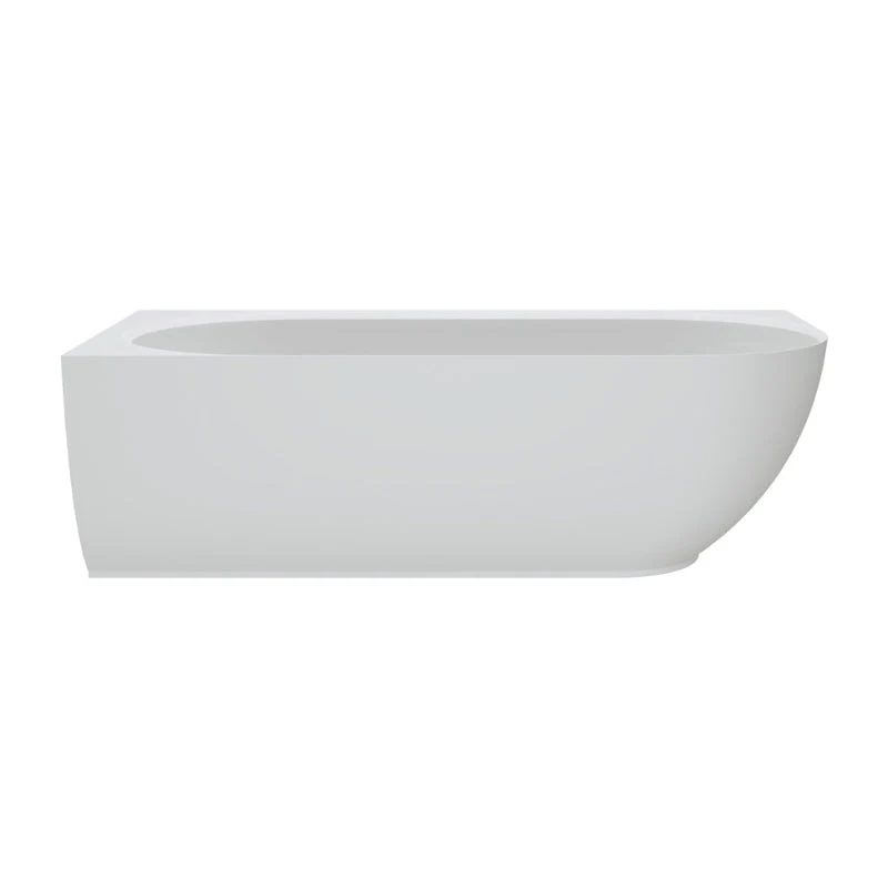Fienza Matta Right-Hand Solid Surface Corner Bath 1700mm - Image 3