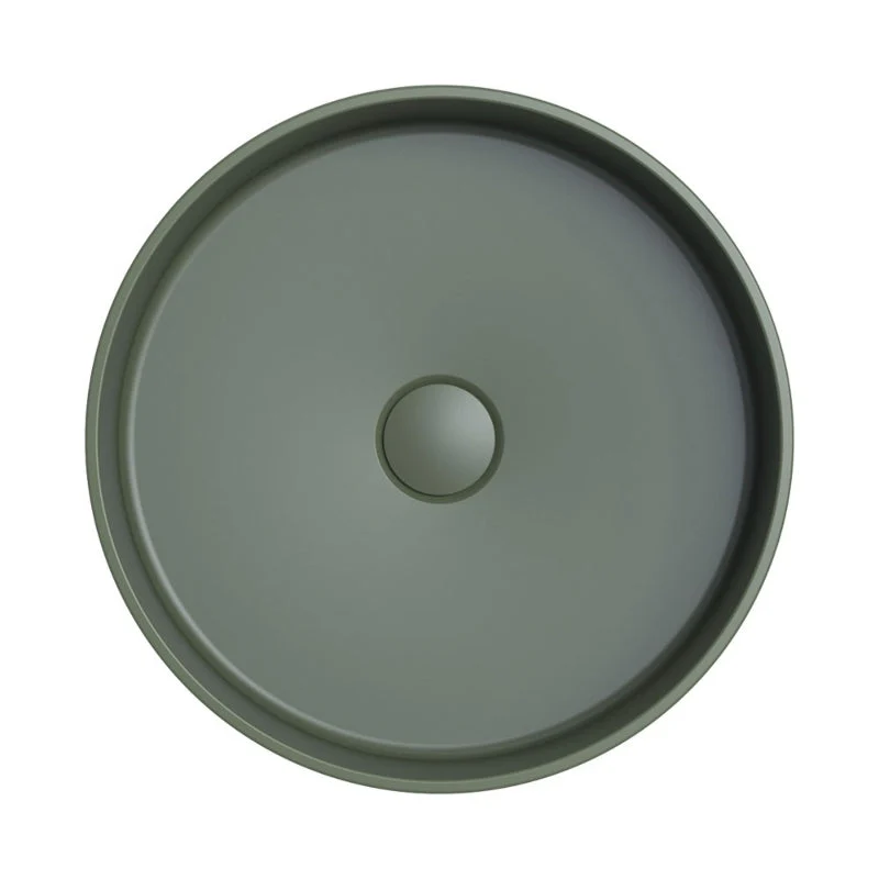 Fienza Minka Round Solid Surface Above Counter Basin - Forest - Image 2