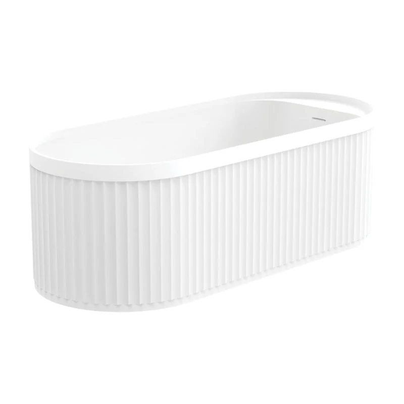 Fienza Minka Solid Surface Bath 1700mm - White Matte