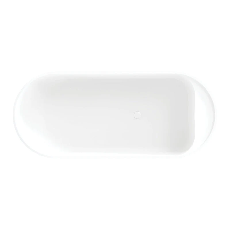 Fienza Minka Solid Surface Bath 1700mm - White Matte - Image 3