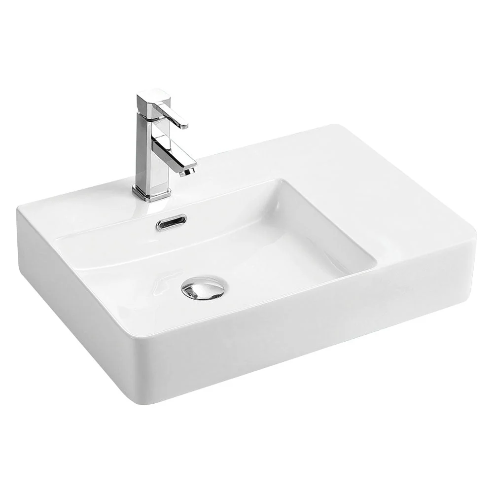 Fienza Petra Left-Hand Wall-Hung Basin - Image 2