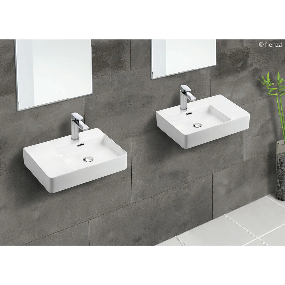 Fienza Petra Right-Hand Wall-Hung Basin