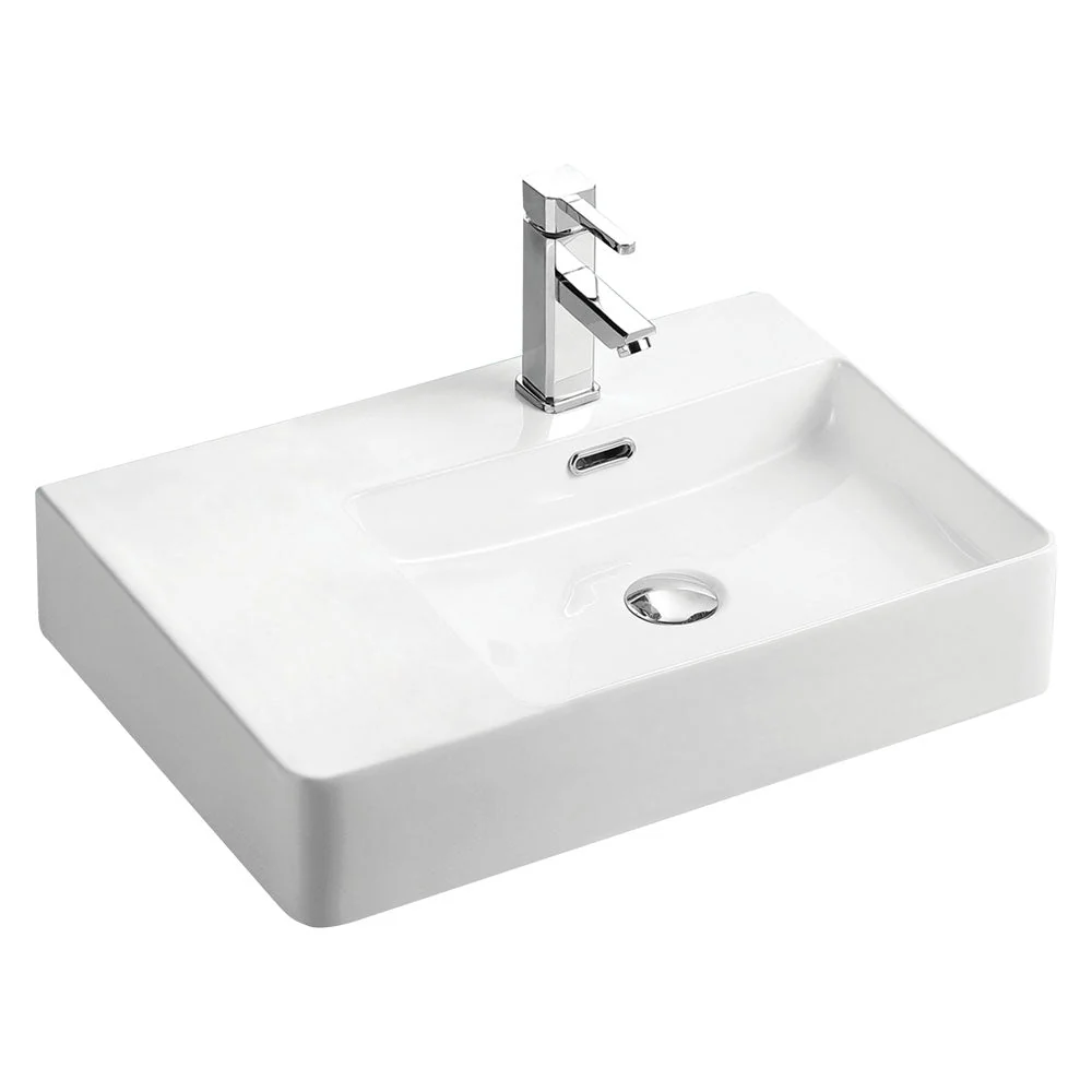 Fienza Petra Right-Hand Wall-Hung Basin - Image 2