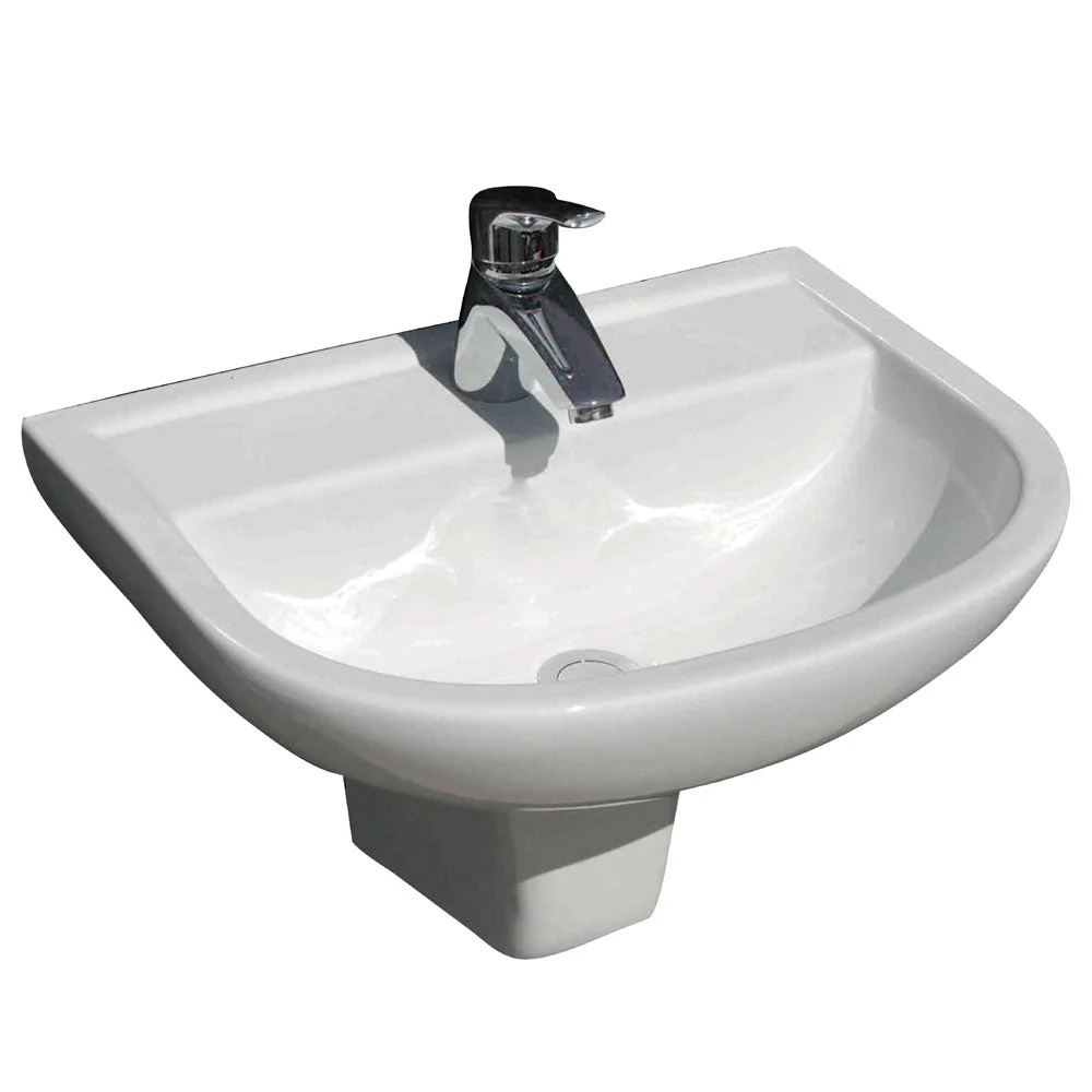 Fienza Rak X500 Wall-Hung Basin With Integral Shroud - Image 2
